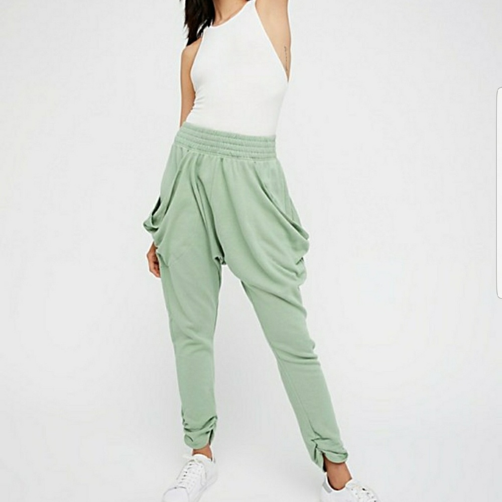 BLACK Harem pants